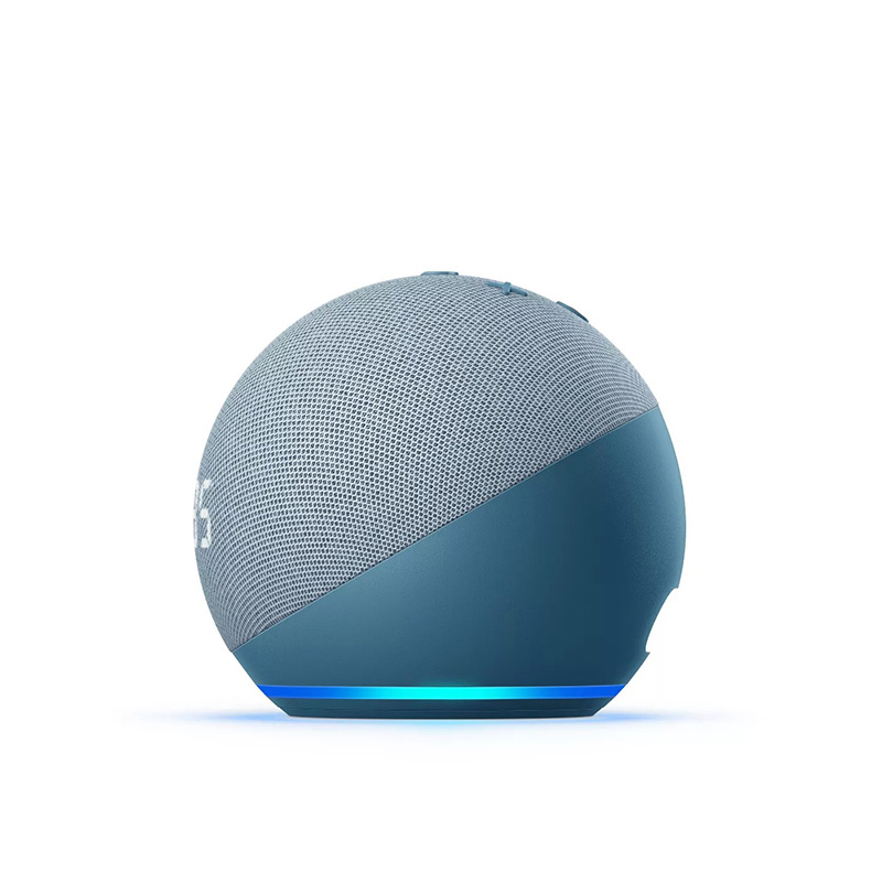 Amazon Echo Dot with Clock (4th Gen) Twilight Blue